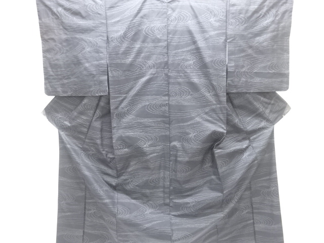 JAPANESE KIMONO / DORO OSHIMA TSUMUGI / WOVEN STREAM WATER 